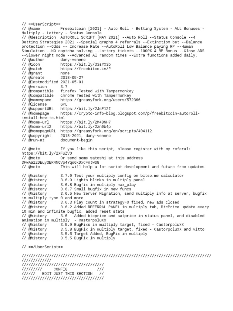 Free Bit Co Next Roll Predictor 2021 | PDF | Software Development 