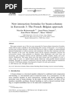 New Interaction Formulae For Beam-Columns in EC3-The French-Belgian Approach-JCSR