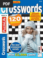 The Mind-Challenge Puzzle Book | PDF | Crossword | Word Puzzles