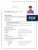 Curriculum Vitae: Name: Email ID: MOBILE: +91 9361265029