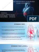 IOT Cardiac Monitoring Alert System