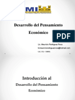 Tema 2 Desarrollo Del Pensamiento Economico