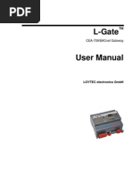 L Gate User Manual