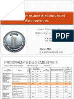 Cours de Mesures Uusto