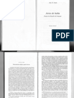 John Searle Actos de Habla Derivacion de Debe A Partir de Es