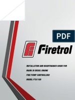 Installation and Maintenance Guide For Mark Iii Diesel Engine Fire Pump Controllers Model Fta1100