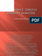 Suport de Curs - Afectiunile Omului Aparent Sanatos