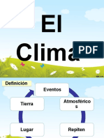 Presentacion de El Clima