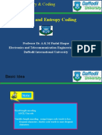 Lesson - Huffman and Entropy Coding