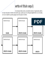 Esquema de Causa y Efecto