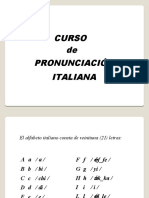 3. Italiano curso pronunciación
