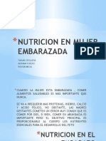 Nutricion en Mujer Embarazada