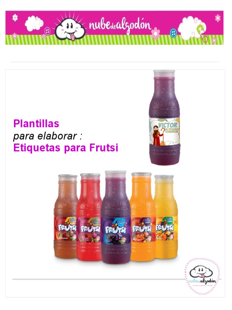 1 PLANTILLA Etiqueta FRUTSI | PDF | Relaciones personales, crianza y  desarrollo personal, image size:768x1024