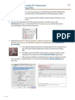 Adobe Acrobat DC Professional PDF Settings Files: Attachments