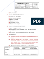 Pets 11 - Mantenimiento Planta - Lubricación de Equipos