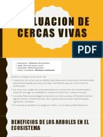 Evaluacion de Cercas Vivas