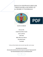 (Selesai-) Pengaruh Kegiatan Ekstrakulirkuler Terhadap Prestasi Belajar Siswa Di Sma Negeri 12 Tangerang