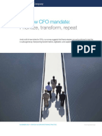 The New CFO Mandate:: Prioritize, Transform, Repeat