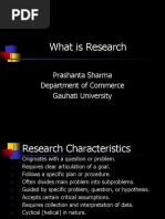 Various Research Methods