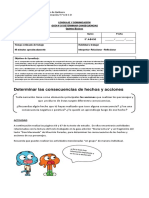 L5 Semana 9 Actividad 2. Determinar Consecuencias