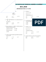 ARITMÉTICA - 2do - AÑO - SEMANA 02 - MCD - Y - MCM II - (PROBLEMAS PARA LA CLASE)