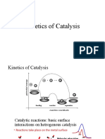 Kinetics of Catalysis
