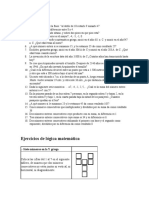 Ejercicios Matematica Primero Numeros Enteros