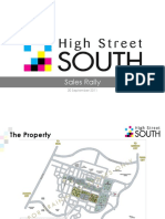 High Street South Project Briefing As of 09.20.2011