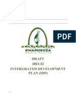 Draft Kwadukuza 2122 Idp - 230321