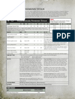 40k Warbringer Nemesis Titan Datasheet