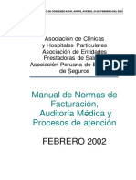 Manual de Normas de Fact - Aud.méd.y Proc
