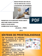 Síntesis de Prostaglandinas