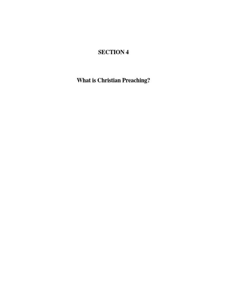Understanding Biblical Preaching | PDF | Expository Preaching | Sermon