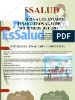 EXPOSICION AUDITORIA-ESSALUD