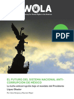 El Futuro Del Sistema Nacional Anticorrupción de México