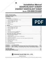 Installation Manual Searchlight Sonar Dual-Frequency Searchlight Sonar CH-500/CH-600