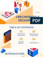 Crecimiento y Decaimiento