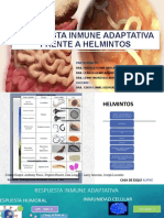 Grupo N 2 Respuesta Inmune Adquirida Ante Parasitos Helmintos