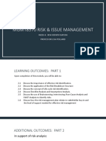 W4 Part 1 Risk Identification