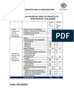 Ficha de Evaluación - Los Líderes