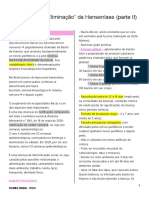 Programa de "Eliminação" Da Hanseníase - Zé Martins (Parte II)