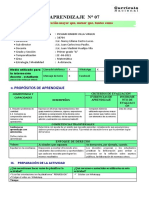 Sesión 7-Comparación Mayor Que, Menor Que, Tantos Como.