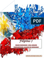 Filipino 7 ARALIN 3 - 1ST