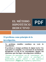 El Metodo Hipotetico Deductivo