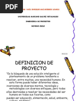 CLASE 2 PROYECTOS