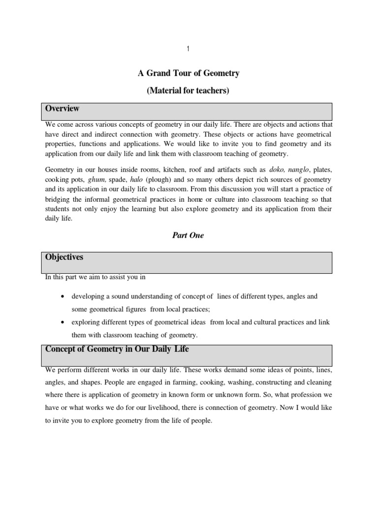 Geometry visual data 2