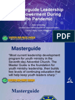 MG SUMENDAP SSD MG Online Convention - Masterguide Leadership Empowerment During The Pandemic