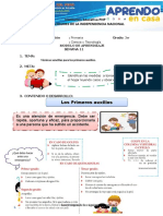 Ficha Primeros Auxilios Semana 11