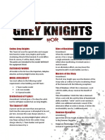 Codex: Grey Knights Rites of Banishment