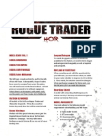 Rogue Traders v2.0